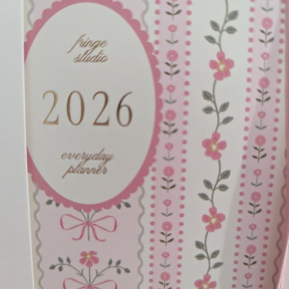 Fringe Brand 2026 Coquette Planner - Picture 2 of 3